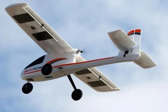 AEROSCOUT S2 - 1.1M RTF BASIC + REALFLIGHT - STABILIZZATO