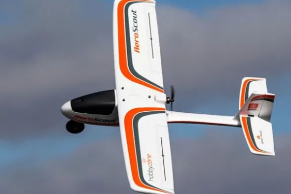 AEROSCOUT S2 - 1.1M RTF BASIC + REALFLIGHT - STABILIZZATO