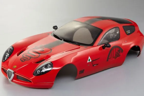 ALFA ROMEO TZ3 CORSA - 190MM - ROSSO