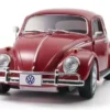 AUTOSCALE MINI-Z VOLKSWAGEN BEETLE 1300 1966 - RUBY RED - 94MM (L) (MR-04N-MM2)