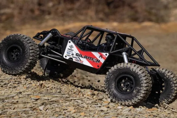 AXP8 GILAMON 2.2 4X4 BRUSHED - RTR CRAWLER 1:8 - ROSSO