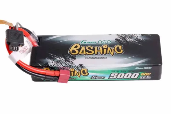BASHING BATTERIA LIPO 2S 7.4V-5000-60C (DEANS)