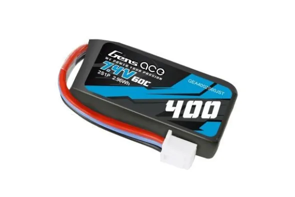 BATTERIA LIPO 2S 7.4V-400-60C(JST)