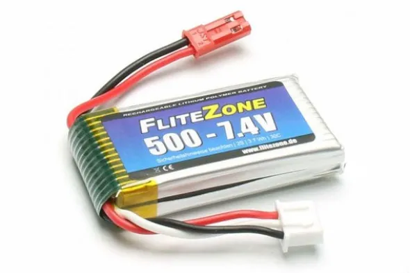 BATTERIA Li-Po 7,4V 500MAH