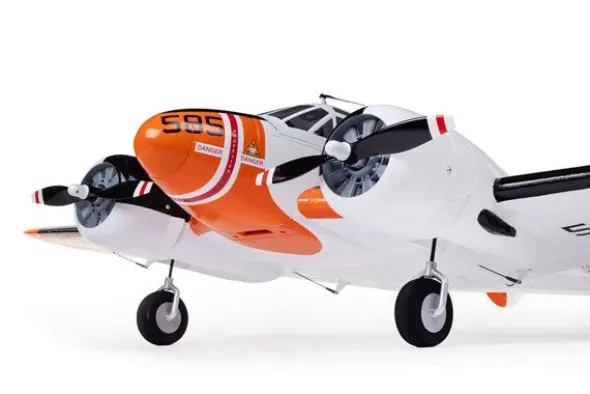 BEECHCRAFT D18/RC45J - 1500mm BNF BASIC STABILIZZATO