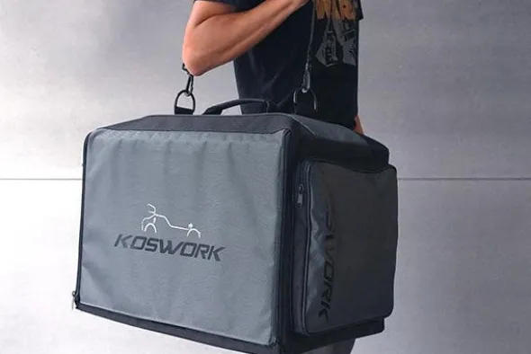 BORSA COMPACT 3 CASSETTI - 560 x 340 x 360 mm - 1:10 RC