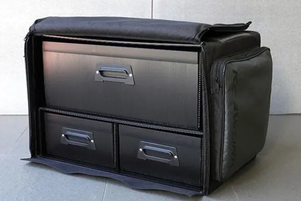 BORSA COMPACT 3 CASSETTI - 560 x 340 x 360 mm - 1:10 RC