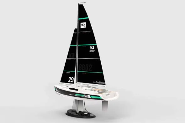 CARIBBEAN V3 260 MM - BARCA A VELA MICRO - RTR