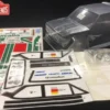 CARROZZERIA 131 ABARTH TRASPARENTE CON DECALS ALITALIA - RALLY LEGENDS