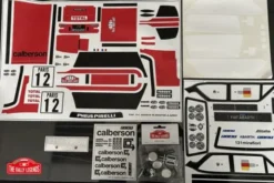 CARROZZERIA 131 ABARTH TRASPARENTE CON DECALS CALBERSON - RALLY LEGENDS