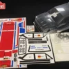 CARROZZERIA 131 ABARTH TRASPARENTE CON DECALS FIAT FRANCE - RALLY LEGENDS