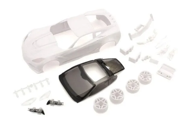 CARROZZERIA CHEVROLET CORVETTE ZR1 NON VERNICIATA 98MM (LL) RWD (MR-03) - MZN196