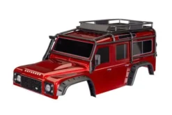 CARROZZERIA DEFENDER VERNICIATA ROSSO CLIPLESS PER TRX4 - 8050-RED