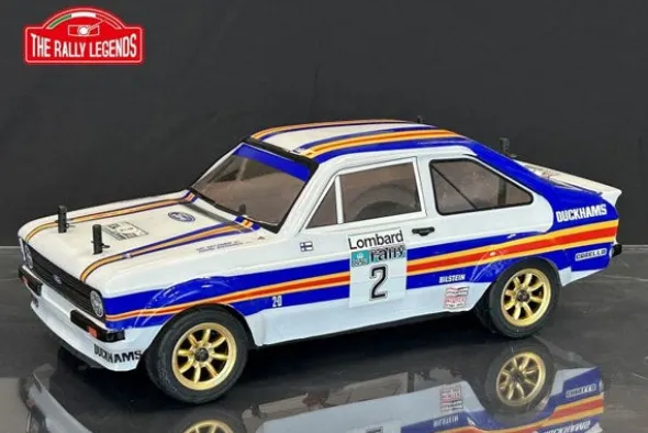 CARROZZERIA FORD ESCORT RS 1800 TRASPARENTE CON DECALS RTHM - RALLY LEGENDS