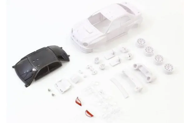 CARROZZERIA SUBARU IMPREZA WRC 2002 NON VERNICIATA 90MM (M) (MA-020-N) - MZN200