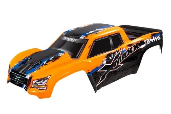 CARROZZERIA XMAXX VERNICIATA ARANCIO CON SUPPORTI INTERNI - 7811
