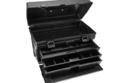 CASSETTA ATTREZZI PIT-BOX KYOSHO - 420 x 240 x 330 MM - NERA