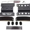 CAVALLETTO IN ALLUMINIO PER MONTAGGIO AUTO 1:8 E 1:10 NERO