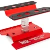 CAVALLETTO IN ALLUMINIO PER MONTAGGIO AUTO 1:8 E 1:10 ROSSO