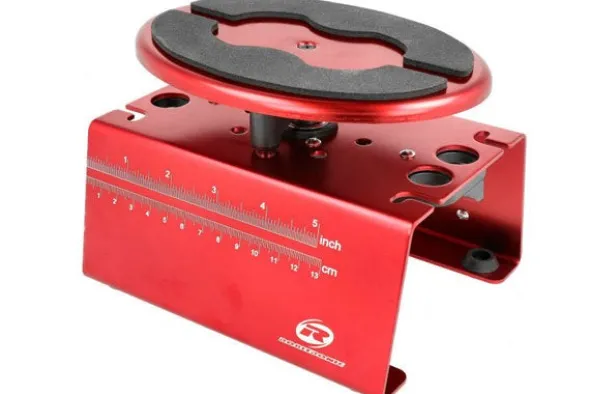 CAVALLETTO PER MONTAGGIO AUTO 1:8 E 1:10 ROSSO