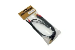 CAVO DI CARICA 30CM - BANANA / 2X2S (4-5MM)