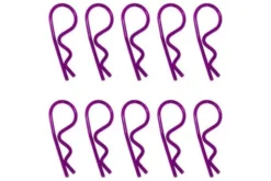 CLIP 1:8 - 10 PEZZI - VIOLA