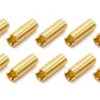 CONNETTORE PLACCATO ORO PK 5MM FEMMINA - 10 PEZZI