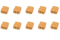 CONNETTORI XT60 FEMMINA - 10 PEZZI