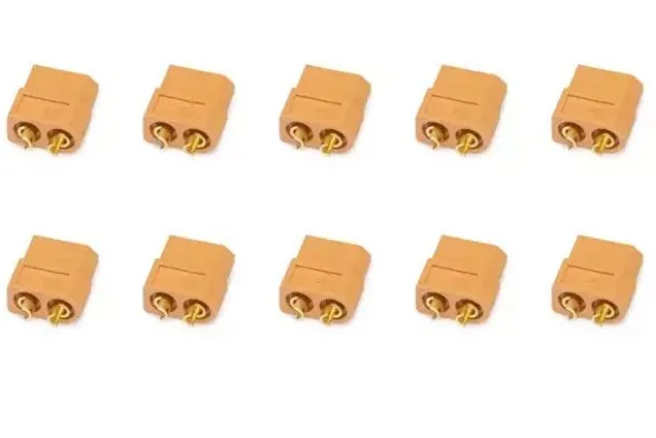 CONNETTORI XT60 FEMMINA - 10 PEZZI