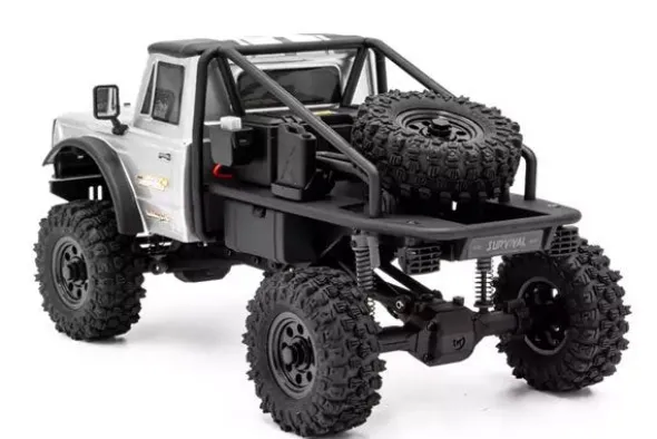 CRX18 FLAT CAGE 4WD - RTR CRAWLER 1:18 - ARGENTO