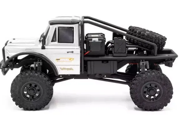 CRX18 FLAT CAGE 4WD - RTR CRAWLER 1:18 - ARGENTO