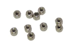DADO AUTOBLOCCANTE M2 NYLON - 10 PEZZI