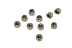 DADO AUTOBLOCCANTE M4 NYLON - 10 PEZZI