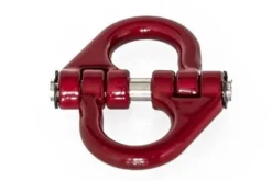 DOPPIO GANCIO AD ANELLO ARTICOLATO 28mm