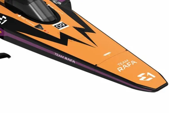 E1 RACEBIRD TEAM RAFA HYDROFOIL - RTR MOTOSCAFO - 1:14