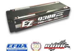 EZPOWER BATTERIA LIPO LONG RUN 2S1P 7,6V HV 9300MAH 140/70C [GOLD Ø5,0]