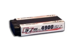 EZPOWER BATTERIA LIPO SHORTY LCG 2S1P 7,6V HV PRO 4900MAH 140/70C ICE SERIES - [GOLD Ø5,0]