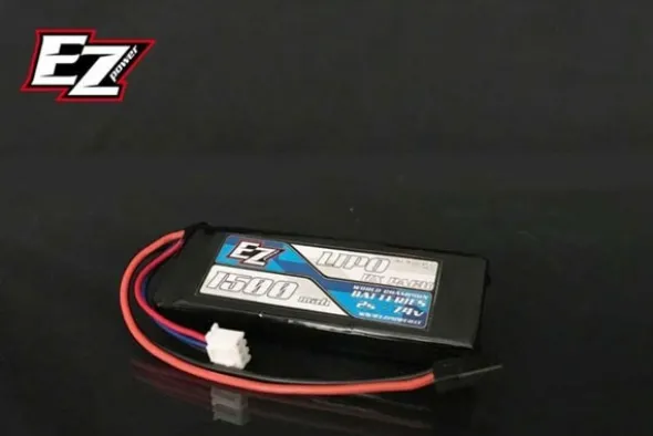 EZPOWER BATTERIA LIPO 2S 7.4V-1500 (RX/TX) - EZP1500/2-RX