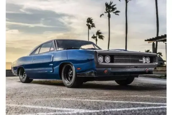 FAZER FZ02 (L) DODGE CHARGER 1970 TUNED VER - RTR ON-ROAD 1:10 - BLU