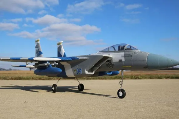 F15 EAGLE JET EDF 64mm - 715mm BNF STABILIZZATO