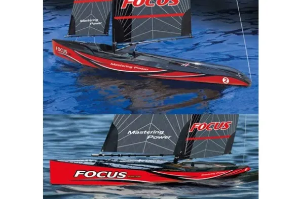 FOCUS V3 955 MM - RTR BARCA A VELA - ROSSO