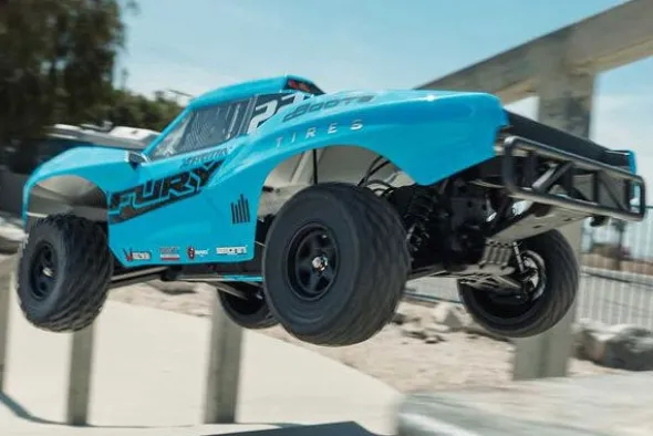 FURY MEGA 550 2WD - RTR SHORT COURSE 1:10 - BLU