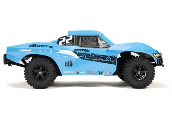 FURY MEGA 550 2WD - RTR SHORT COURSE 1:10 - BLU