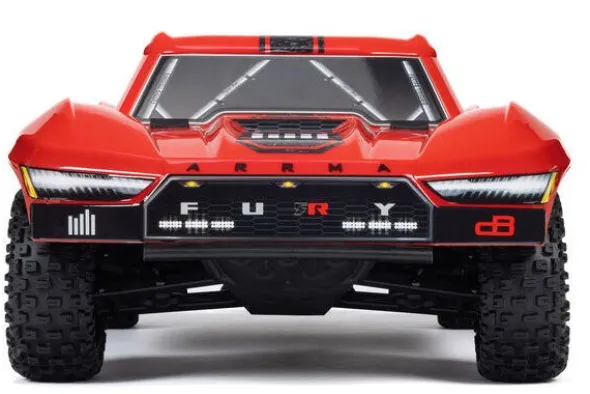 FURY MEGA 550 2WD - RTR SHORT COURSE 1:10 - RED