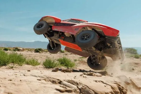 FURY MEGA 550 2WD - RTR SHORT COURSE 1:10 - RED