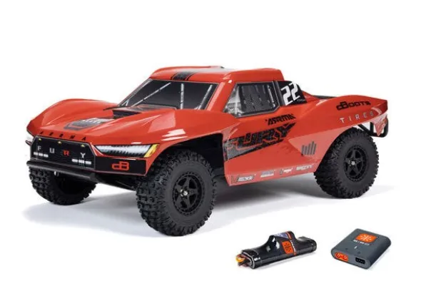 FURY MEGA 550 2WD - RTR SHORT COURSE 1:10 - RED
