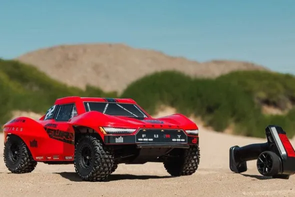 FURY MEGA 550 2WD - RTR SHORT COURSE 1:10 - RED