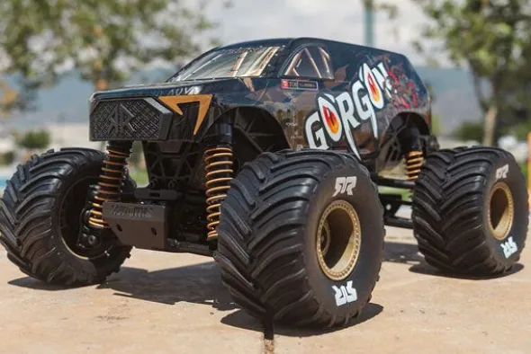 GORGON GROM BRUSHED 4X4 - RTR MONSTER TRUCK 1:16 - BRONZO