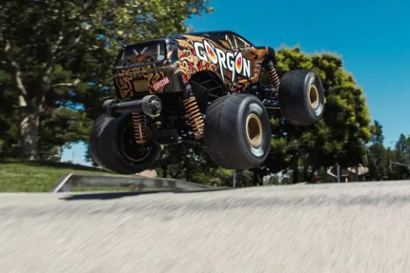 GORGON GROM BRUSHED 4X4 - RTR MONSTER TRUCK 1:16 - BRONZO