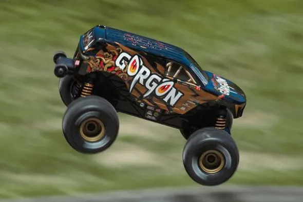 GORGON GROM BRUSHED 4X4 - RTR MONSTER TRUCK 1:16 - BRONZO